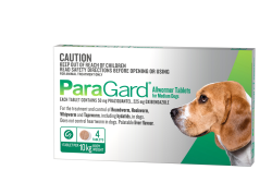 Paragard Allwormer for Medium Dogs 4 Pack|