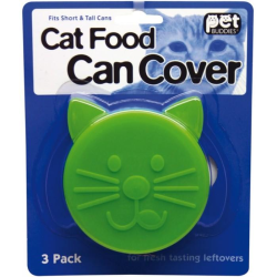 Pet Buddies Cat Food Can Cover 3 Pack|