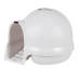 Petmate Cleanstep Litter Dome Metalic Pearl White|
