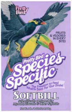 Pretty Bird Species Specific Softbill 3.63kg (8lb)|