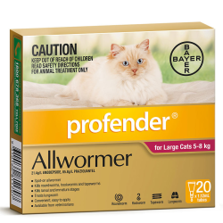 Profender Cats 5kg to 8kg 20 Pack|