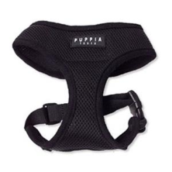 Puppia Soft Harness Black, Extra Large|