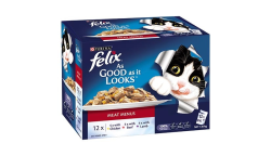 Purina Felix As Good As It Looks Meat Menus in Jelly 12x85g|