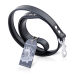 Rogue Royalty Classic Leather Leash Black|