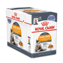 Royal Canin Hair & Skin in JELLY Box 12 x 85g|