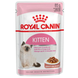 Royal Canin Kitten Instinctive in Gravy Pouch 85g|