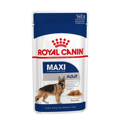 Royal Canin Maxi Adult in Gravy Pouch 140g|