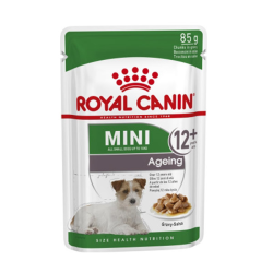 Royal Canin Mini Ageing 12+ Years in Gravy Pouch 85g|