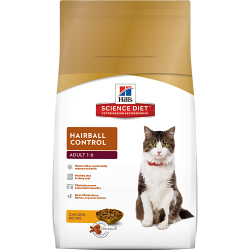 Science Diet Cat Adult Hairball Control 4kg|