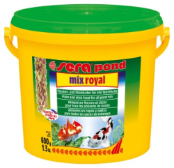 Sera Pond Mix Royal Flake & Stick Food 600g / 3.8L|