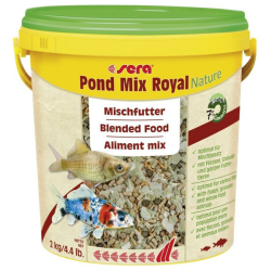 Sera Pond Mix Royal Nature Blended Fish Food 2kg / 4.5lb|