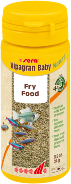 Sera Vipagran Baby Nature Fry Food 24g|