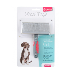Shear Magic Slicker Brush for Medium Dogs|