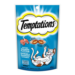Temptations Cat Treats Savoury Salmon 85g|