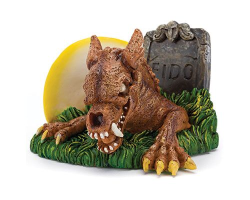 The Swimming Dead Zombie Dog Rising from Grave Ornament|