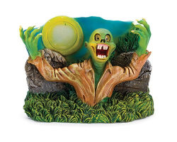 The Swimming Dead Zombie Rising from Grave Ornament|