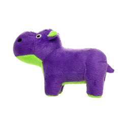 Tuffy Mighty Toy Safari Jr Herb the Hippo Purple|