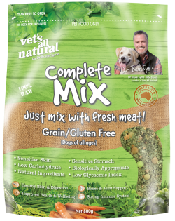 Vets All Natural Complete Mix Grain Free Gluten Free 800g|