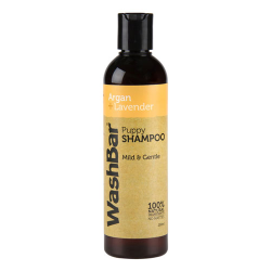 Washbar 100% Natural Puppy Shampoo Argan & Lavender 250mL|