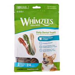 Whimzees Toothbrush Small 24 Pack|
