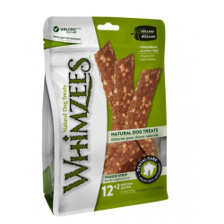 Whimzees Veggie Strips Medium 12+2 Pack|