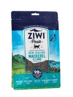 Ziwi Peak Air Dried Mackerel & Lamb for Cats 400g|