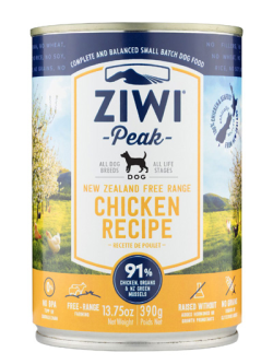 Ziwi Peak Dog Can Chicken 390g|