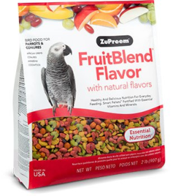 ZuPreem FruitBlend Parrots & Conures 1.6kg|