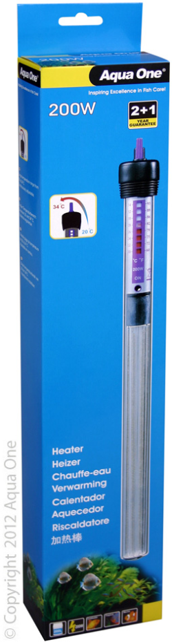 Aqua One Glass Heater 200W|