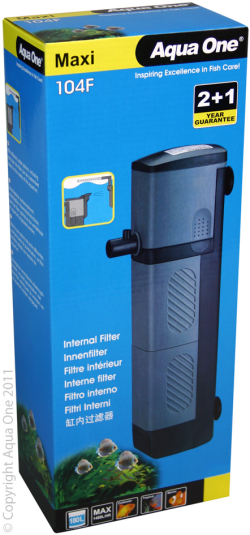 Aqua One Maxi 104F Internal Filter|