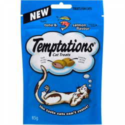 Temptations Cat Treats Tuna & Salmon 85g|