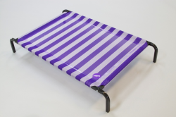 Kazoo Daydream Classic Trampoline Dog Bed Small Purple/W|