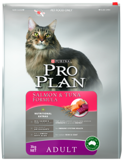 Pro Plan Cat Adult Salmon & Rice 3kg|