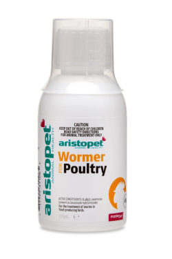 Aristopet Wormer for Poultry 125mL|