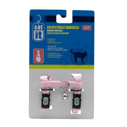 Catit Adjustable Cat Harness, Pink, Small|