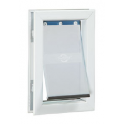 PetSafe Staywell Aluminium Pet Door - White, Medium|