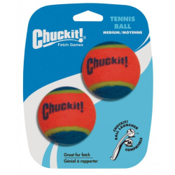 Chuckit! Tennis Ball Medium 6cm 2 Pack|