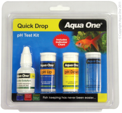 Aqua One Quick Drop pH Test Kit|