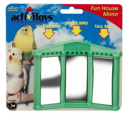 JW Insight Fun House Mirror Bird Toy|