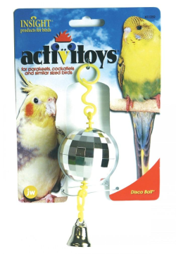 JW Insight Disco Ball Bird Toy|