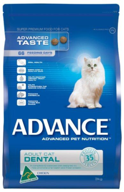 Advance Cat Adult Dental, Chicken 3kg|