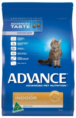 Advance Cat Adult Indoor, Tuna 3kg|