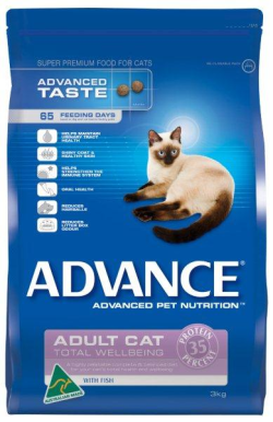 Advance Cat Adult Total Wellbeing, Fish 3kg|