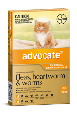 Advocate Kittens & Small Cats Upto 4kg 1 Pack|