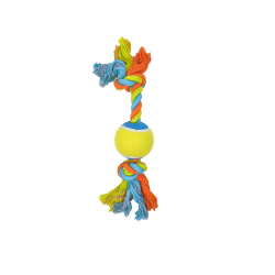 Allpet Toy Rope Toy with Tennis Ball|