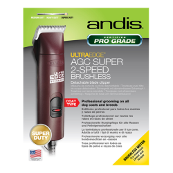 Andis UltraEdge AGCB SUPER 2-Speed Brushless Pet Clipper|