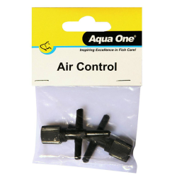 Aqua One Air Line T Control Valve 2pk|