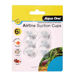 Aqua One Airline Suction Cups 6 Pack|