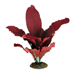 Aqua One Silk Plant Amazon Red Medium 20cm|