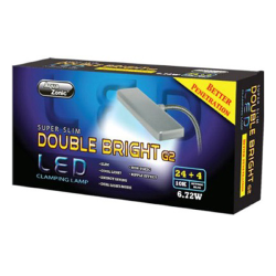 Aqua Zonic Super Slim Double Bright LED G2 Clamping Lamp 6.72W|
